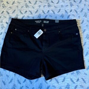 Torrid Women's Dark Jean Shorts